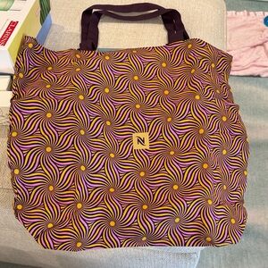 Nespresso Tote Canvas Bag NWT